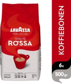 Lavazza Qualita Rossa Koffiebonen - 500 Gram X6 -Lavazza Winkel 1016x1200