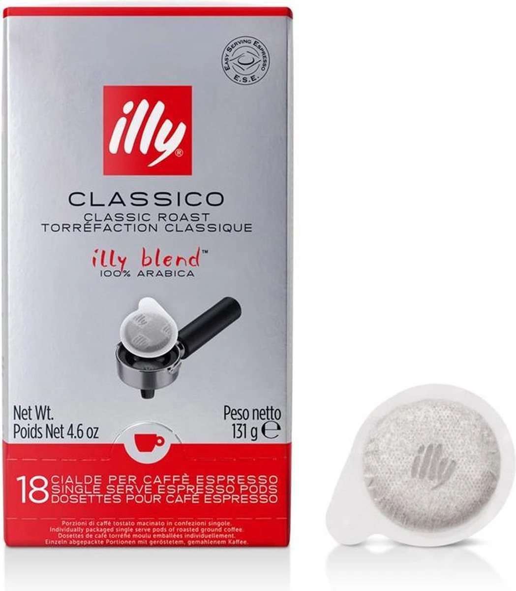 illy ESE 18 Servings Monodose Normaal Illy ESE 18 Servings Monodose Normaal -Lavazza Winkel 1049x1200 1