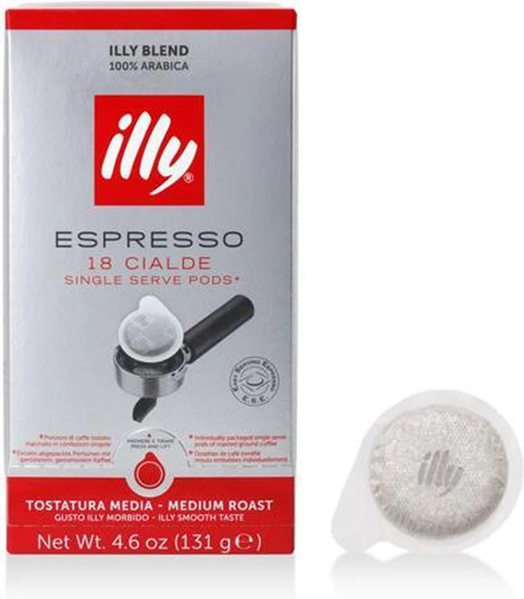 illy ESE 18 Servings Monodose Normaal Illy ESE 18 Servings Monodose Normaal -Lavazza Winkel
