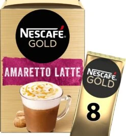 Nescafé Gold Amaretto Latte Oploskoffie - 6 Doosjes à 8 Zakjes -Lavazza Winkel 1111x1200 4