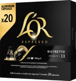 L'OR Espresso Ristretto Koffiecups - Intensiteit 11/12 - 10 X 20 Capsules 13 L'OR Espresso Ristretto Koffiecups - Intensiteit 11/12 - 10 X 20 Capsules -Lavazza Winkel 1128x1200 1