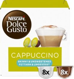 Nescafé Dolce Gusto Cappuccino Light Capsules - 48 Koffiecups -Lavazza Winkel 1129x1200