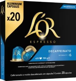L'OR Espresso Decaffeinato (6) - 10 X 20 Koffiecups -Lavazza Winkel 1129x1200 4