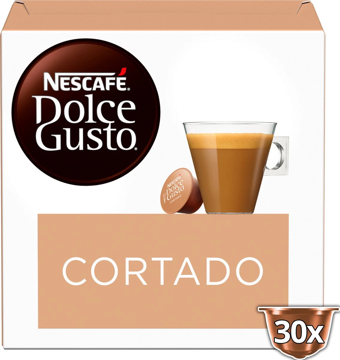 Nescafé Dolce Gusto Cortado Espresso Macchiato capsules - 90 koffiecups Nescafé Dolce Gusto Cortado Espresso Macchiato Capsules - 90 Koffiecups -Lavazza Winkel 1132x1200 9