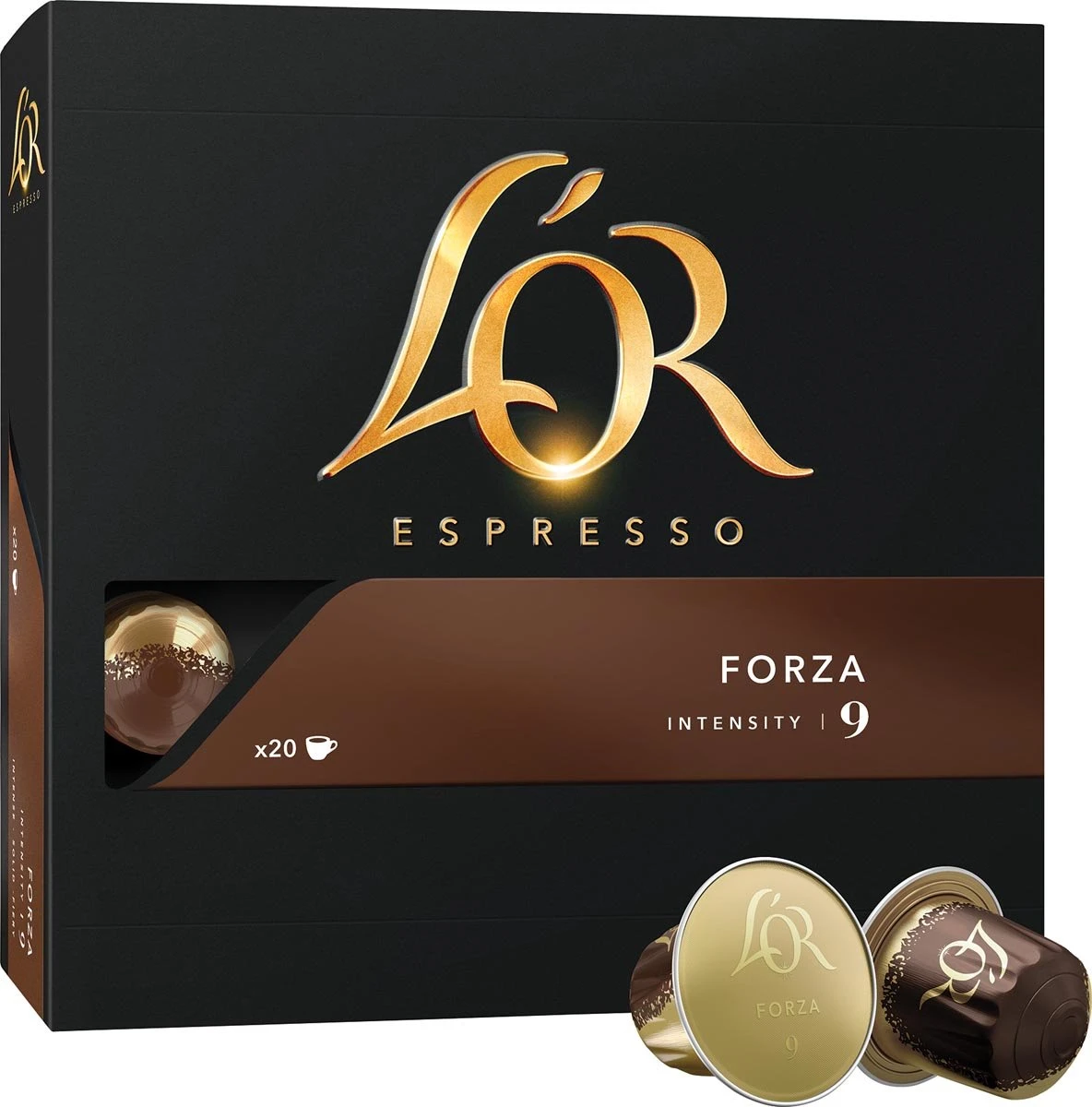 Koffiecups l'or espresso forza 20st Koffiecups L'or Espresso Forza 20st -Lavazza Winkel 1184x1200 4