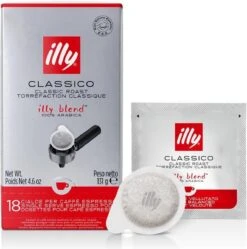 Illy ESE 18 Servings Monodose Normaal 4 Illy ESE 18 Servings Monodose Normaal -Lavazza Winkel 1191x1200
