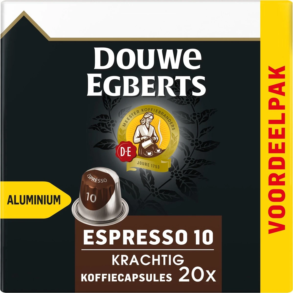 Douwe Egberts Espresso Krachtig Koffiecups - Intensiteit 10/12 - 10 x 20 capsules Douwe Egberts Espresso Krachtig Koffiecups - Intensiteit 10/12 - 10 X 20 Capsules -Lavazza Winkel 1198x1200 15