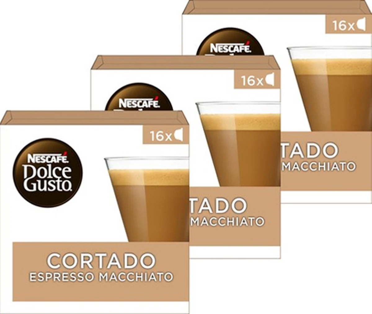 Nescafé Dolce Gusto Cortado Espresso Macchiato capsules - 48 koffiecups Nescafé Dolce Gusto Cortado Espresso Macchiato Capsules - 48 Koffiecups -Lavazza Winkel 1200x1014 11