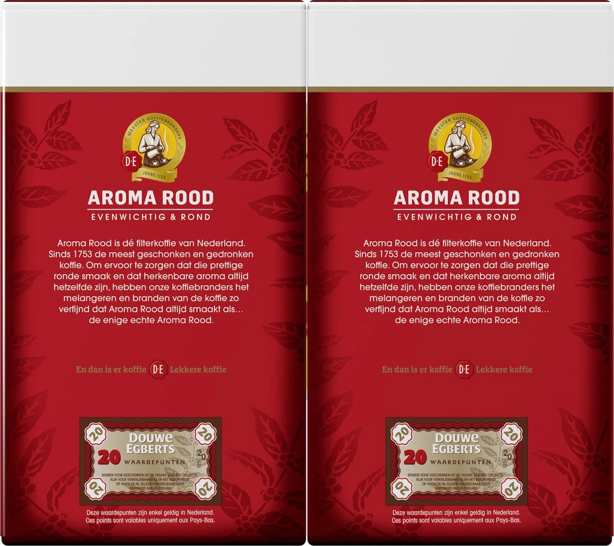 Douwe Egberts Aroma Rood Filterkoffie - Dubbelpak 6 x 1000 gram Douwe Egberts Aroma Rood Filterkoffie - Dubbelpak 6 X 1000 Gram -Lavazza Winkel 1200x1068 1