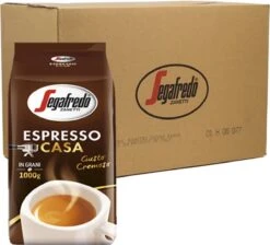 Segafredo Espresso Casa Koffiebonen - 8 X 1 Kg -Lavazza Winkel 1200x1086