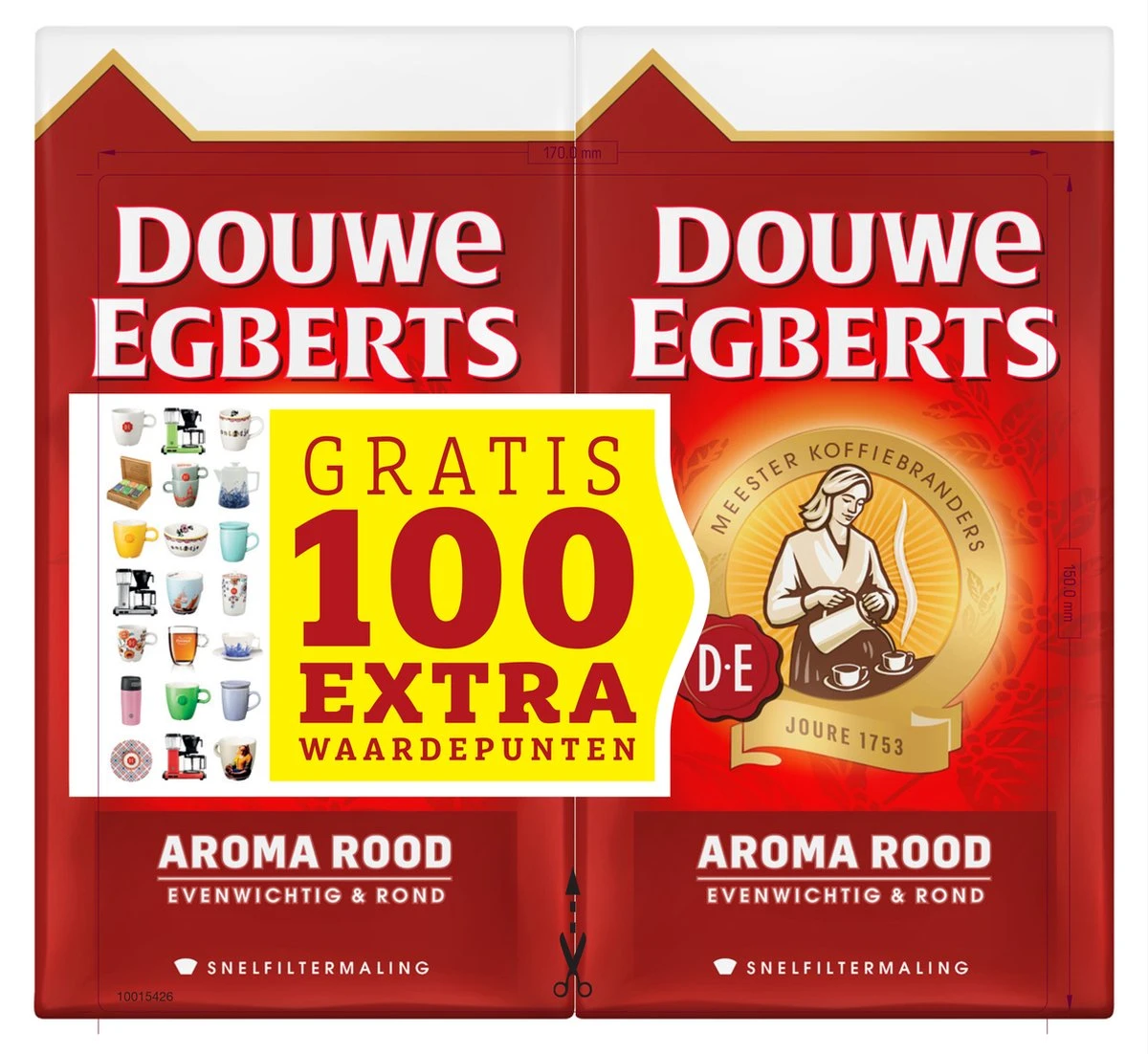 Douwe Egberts Aroma Rood Filterkoffie - Dubbelpak 6 x 1000 gram Douwe Egberts Aroma Rood Filterkoffie - Dubbelpak 6 X 1000 Gram -Lavazza Winkel
