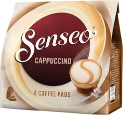 Senseo Cappuccino Koffiepads - 2/9 Intensiteit - 10 X 8 Pads -Lavazza Winkel 1200x1116