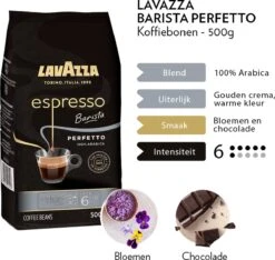 Lavazza Espresso Barista Perfetto Koffiebonen - 500 Gram X4 -Lavazza Winkel 1200x1137 2