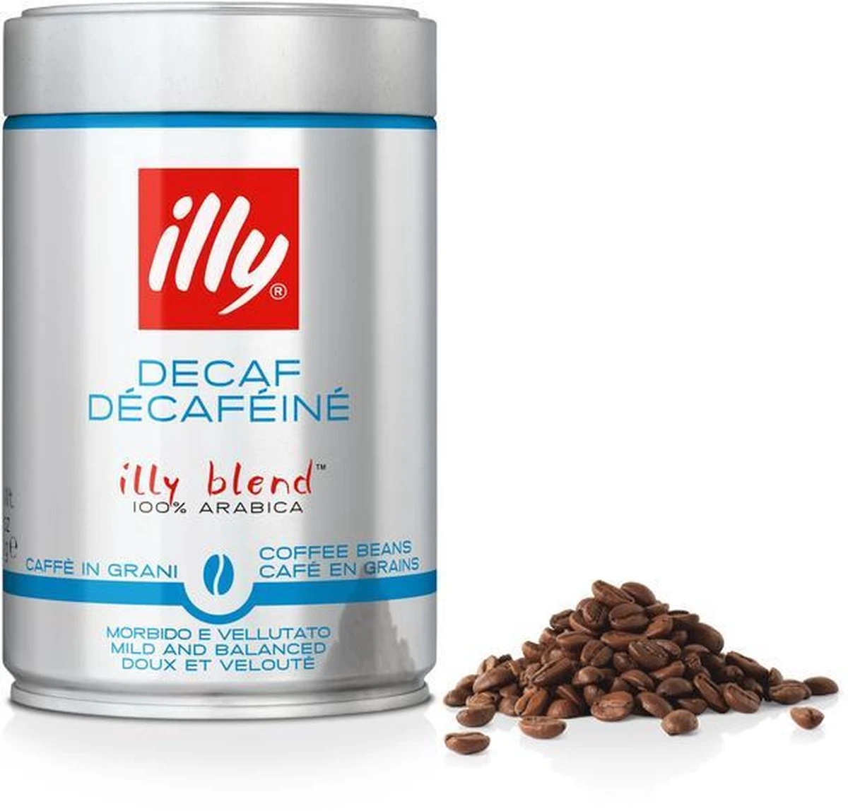 illy Cafeïnevrij koffiebonen - 250 gram Illy Cafeïnevrij Koffiebonen - 250 Gram -Lavazza Winkel 1200x1148 1
