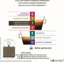 Nescafé Dolce Gusto Espresso Intenso Capsules - 90 Koffiecups 6 Nescafé Dolce Gusto Espresso Intenso Capsules - 90 Koffiecups -Lavazza Winkel 1200x1153 1