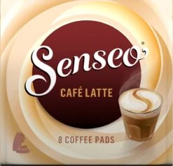 Senseo Café Latte Koffiepads - 2/9 Intensiteit - 4 X 8 Pads 10 Senseo Café Latte Koffiepads - 2/9 Intensiteit - 4 X 8 Pads -Lavazza Winkel 1200x1157