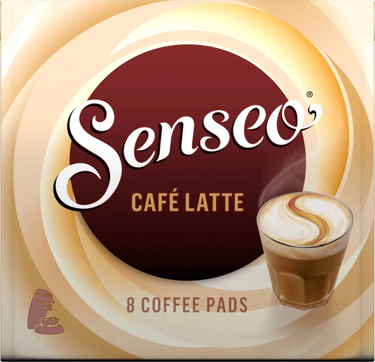 Senseo Café Latte Koffiepads - 2/9 Intensiteit - 4 x 8 pads Senseo Café Latte Koffiepads - 2/9 Intensiteit - 4 X 8 Pads -Lavazza Winkel