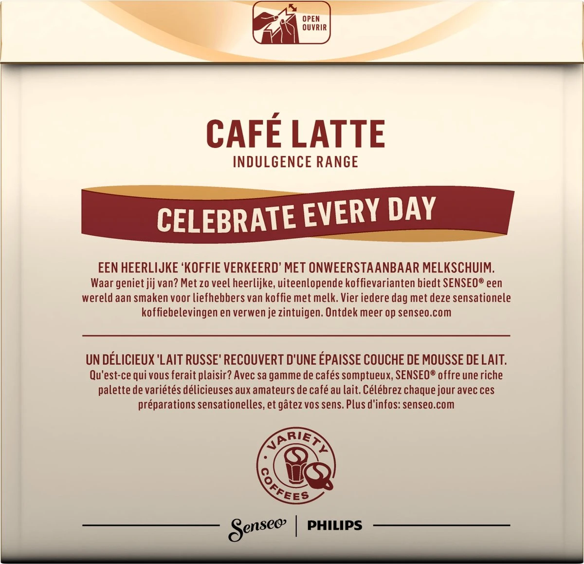 Senseo Café Latte Koffiepads - 2/9 Intensiteit - 4 x 8 pads Senseo Café Latte Koffiepads - 2/9 Intensiteit - 4 X 8 Pads -Lavazza Winkel 1200x1158 2