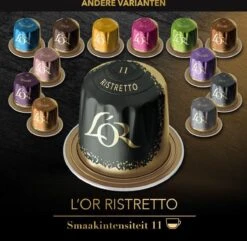 L'OR Espresso Ristretto Koffiecups - Intensiteit 11/12 - 10 X 20 Capsules 15 L'OR Espresso Ristretto Koffiecups - Intensiteit 11/12 - 10 X 20 Capsules -Lavazza Winkel 1200x1173 9