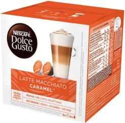 Nescafé Dolce Gusto Caramel Macchiato Capsules - 48 Koffiecups 10 Nescafé Dolce Gusto Caramel Macchiato Capsules - 48 Koffiecups -Lavazza Winkel 1200x1179 3