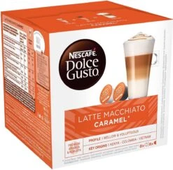 Nescafé Dolce Gusto Caramel Macchiato Capsules - 48 Koffiecups 11 Nescafé Dolce Gusto Caramel Macchiato Capsules - 48 Koffiecups -Lavazza Winkel 1200x1181 3