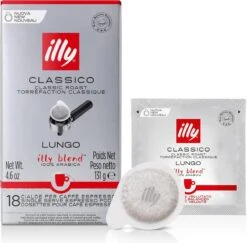 Illy - E.S.E. Servings Classico Lungo 12 X 18 Stuks -Lavazza Winkel 1200x1182