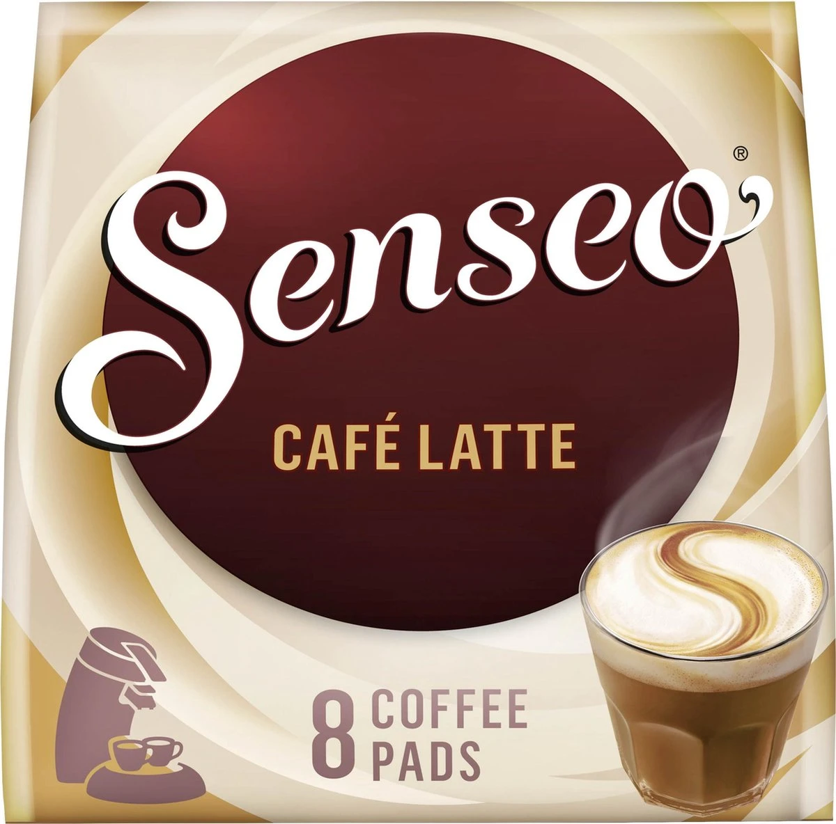 Senseo Café Latte Koffiepads - 2/9 Intensiteit - 4 x 8 pads Senseo Café Latte Koffiepads - 2/9 Intensiteit - 4 X 8 Pads -Lavazza Winkel 1200x1184 6