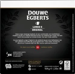 Douwe Egberts Lungo Original Koffiecups - Intensiteit 6/12 - 10 X 20 Capsules -Lavazza Winkel 1200x1184 9
