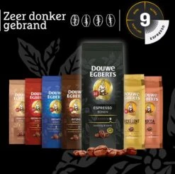 Douwe Egberts Espresso Koffiebonen - 4 X 1000 Gram - Extra Grote Verpakking -Lavazza Winkel 1200x1191