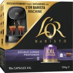 L'OR BARISTA XXL Lungo Profondo (8) - 5 X 10 Koffiecups -Lavazza Winkel 1200x1196 3