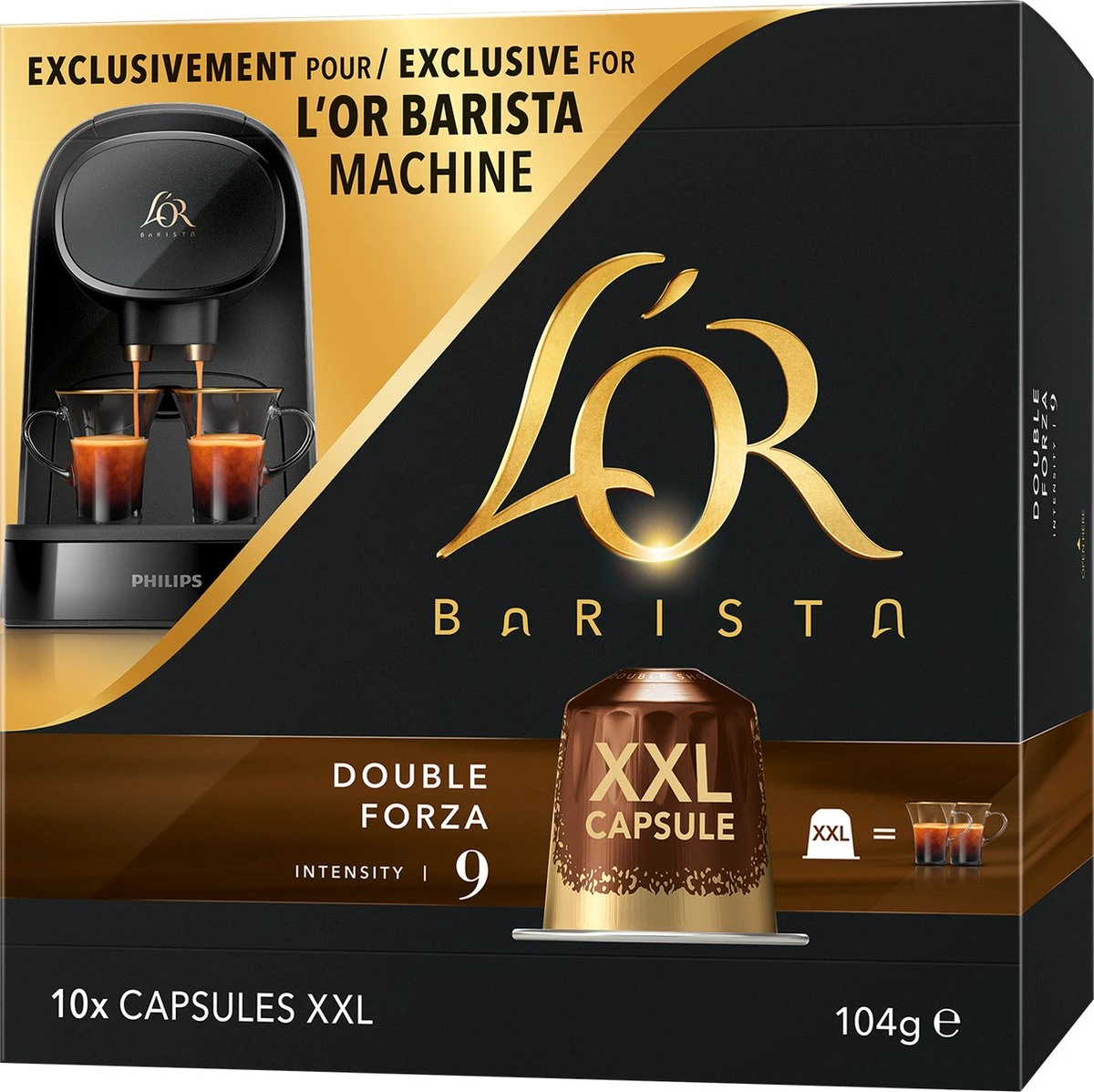 L'OR BARISTA XXL Forza (9) - 5 x 10 Koffiecups L'OR BARISTA XXL Forza (9) - 5 X 10 Koffiecups -Lavazza Winkel 1200x1197 6