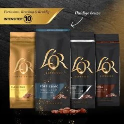 L'OR Espresso Fortissimo Koffiebonen (10) - 4 X 500 Gram -Lavazza Winkel 1200x1200 143
