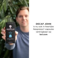 Aroma Club - Cafeïnevrije Koffiebonen 1KG - No. 5 Decaf John - Koffie Intensiteit 3/5 -Lavazza Winkel 1200x1200 151