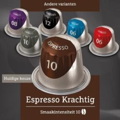 Douwe Egberts Espresso Krachtig (10) - 5 X 40 Koffiecups -Lavazza Winkel 1200x1200 207