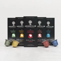 Aroma Club - Nespresso Compatible Capsules (120 St.) - No. 4 Fair Frank - Intensiteit 4/5 - Espresso - 100% Aluminium Koffiecups -Lavazza Winkel 1200x1200 211