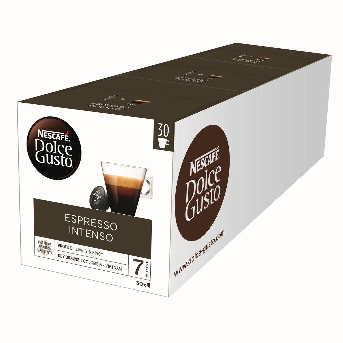 Nescafé Dolce Gusto Espresso Intenso capsules - 90 koffiecups Nescafé Dolce Gusto Espresso Intenso Capsules - 90 Koffiecups -Lavazza Winkel 1200x1200 213
