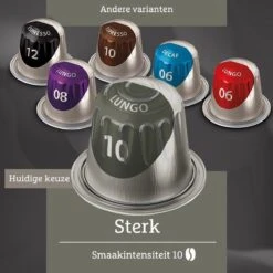 Douwe Egberts Lungo Sterk (10) - 10 X 20 Koffiecups -Lavazza Winkel 1200x1200 274