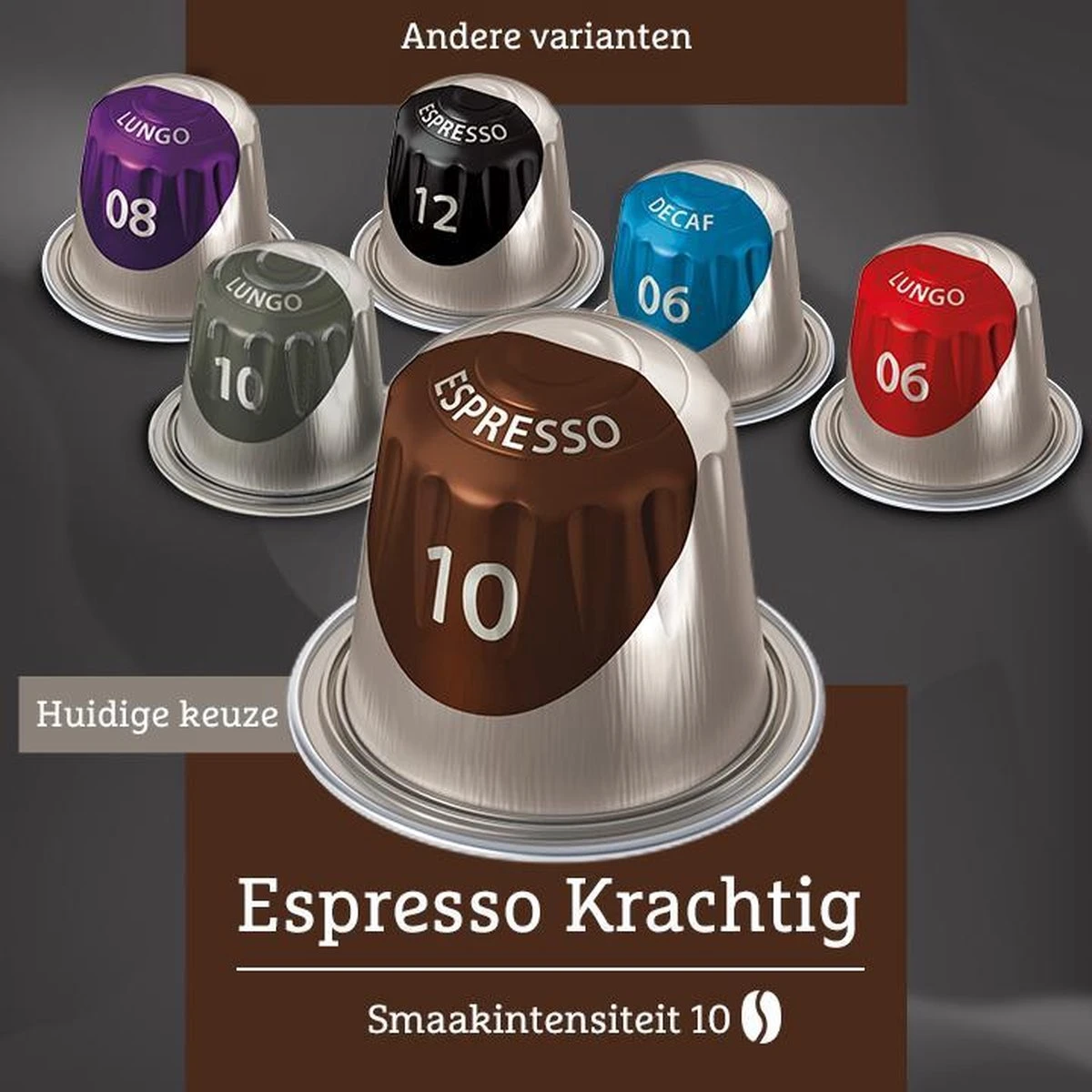 Douwe Egberts Espresso Krachtig Koffiecups - Intensiteit 10/12 - 10 x 20 capsules Douwe Egberts Espresso Krachtig Koffiecups - Intensiteit 10/12 - 10 X 20 Capsules -Lavazza Winkel 1200x1200 288