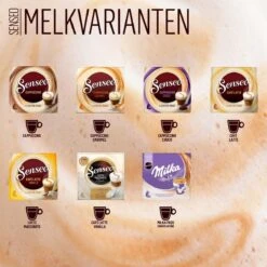 Senseo Cappuccino Koffiepads - 2/9 Intensiteit - 10 X 8 Pads -Lavazza Winkel 1200x1200 39