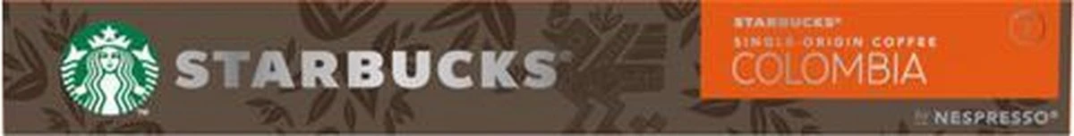 Starbucks by Nespresso Medium Roast Colombia capsules - 120 koffecups Starbucks By Nespresso Medium Roast Colombia Capsules - 120 Koffecups -Lavazza Winkel
