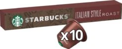 Starbucks By Nespresso Capsules Italian Roast - 12 Doosjes à 10 Koffiecups -Lavazza Winkel 1200x480