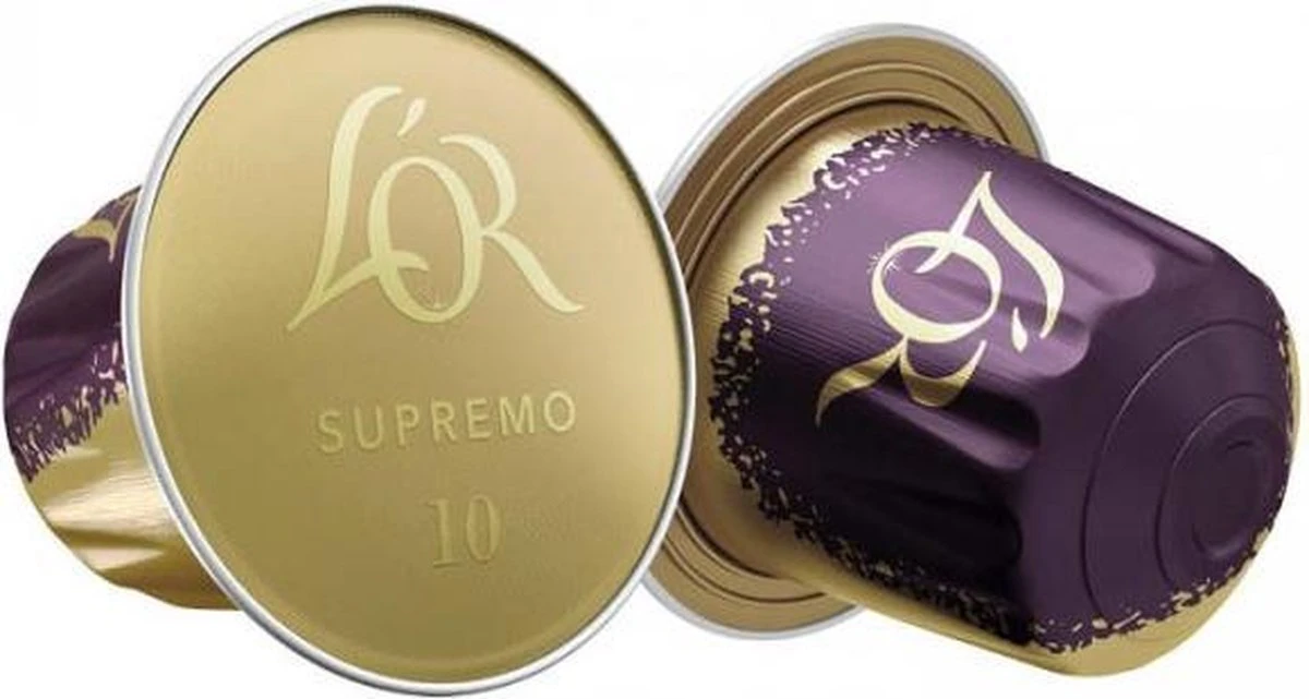 L'Or Espresso Profondo Koffiecups - 10 x 10 stuks L'Or Espresso Profondo Koffiecups - 10 X 10 Stuks -Lavazza Winkel