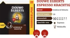Douwe Egberts Espresso Krachtig Koffiecups - Intensiteit 10/12 - 10 X 20 Capsules 5 Douwe Egberts Espresso Krachtig Koffiecups - Intensiteit 10/12 - 10 X 20 Capsules -Lavazza Winkel 1200x654