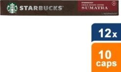Starbucks By Nespresso Sumatra Espresso Dark Roast Capsules - 120 Koffiecups -Lavazza Winkel 1200x714