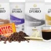 Celeste D’Oro - Koffiebonen Proefpakket - Koffie Cadeaupakket - 4 Soorten Koffie, Chocolade, Gouden Clip En Glazen (260 Ml) – 4 X 250g -Lavazza Winkel 1200x769