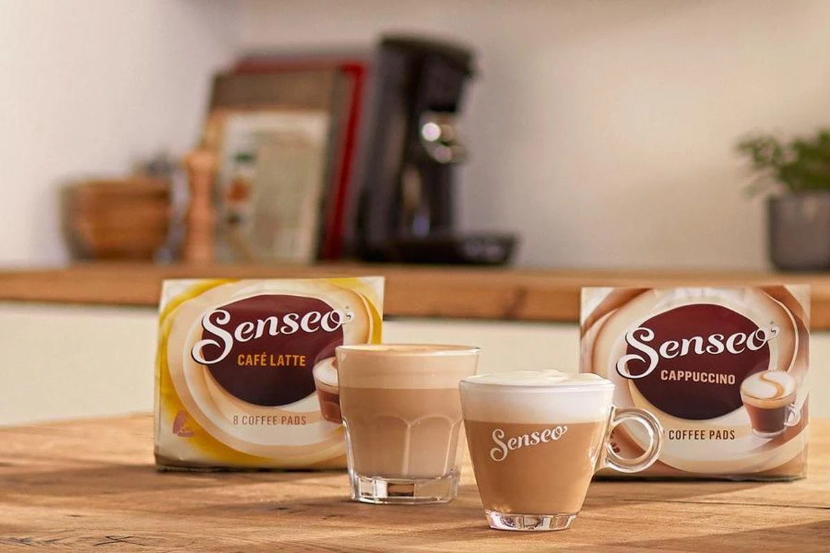 Senseo Café Latte Koffiepads - 2/9 Intensiteit - 4 x 8 pads Senseo Café Latte Koffiepads - 2/9 Intensiteit - 4 X 8 Pads -Lavazza Winkel 1200x800 2