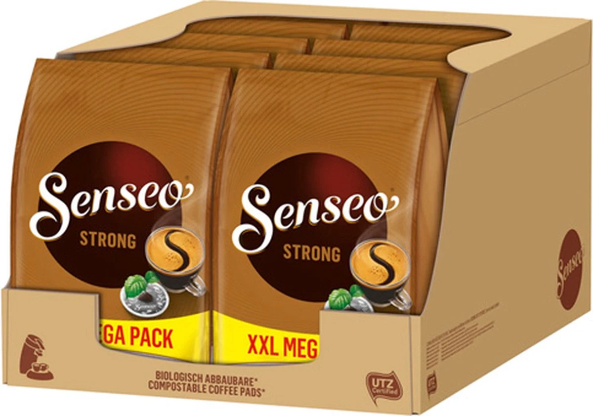 Senseo Strong Koffiepads - 10 x 48 stuks Senseo Strong Koffiepads - 10 X 48 Stuks -Lavazza Winkel