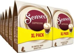 Senseo Cappuccino Koffiepads - 2/9 Intensiteit - 4 X 16 Pads - Voordeelverpakking