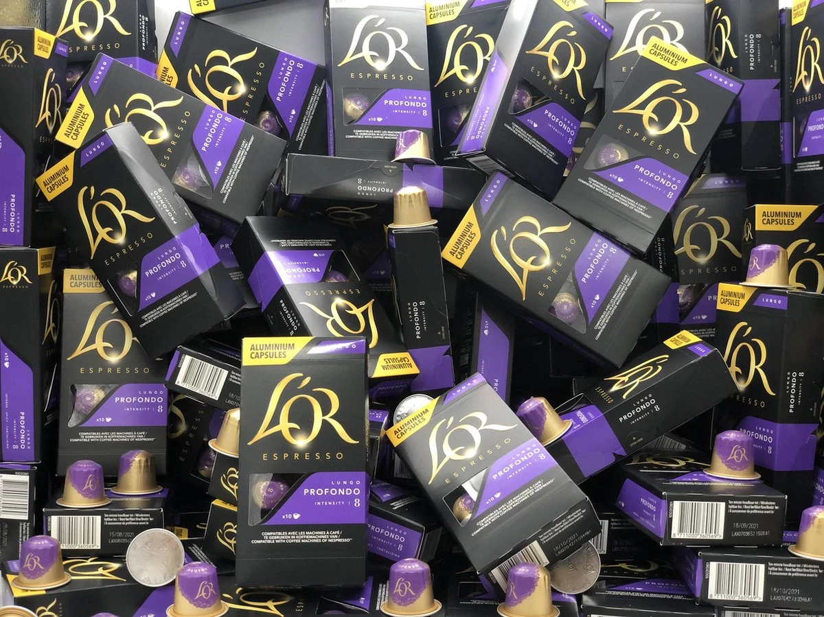 L'Or Espresso Profondo Koffiecups - 10 x 10 stuks L'Or Espresso Profondo Koffiecups - 10 X 10 Stuks -Lavazza Winkel 1200x899 4