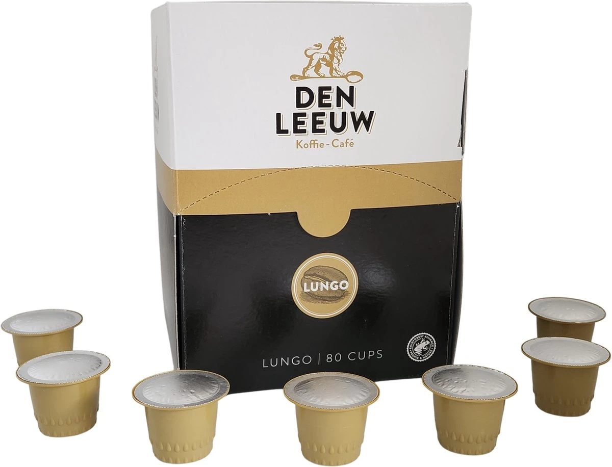 Voordeelpakket: Den Leeuw Lungo (80 koffiecups) - Roast koffiecups - Echte Hollandsche koffie van Den Leeuw in Nespresso cups - Nespresso compatibele koffie cups Voordeelpakket: Den Leeuw Lungo (80 Koffiecups) - Roast Koffiecups - Echte Hollandsche Koffie Van Den Leeuw In Nespresso Cups - Nespresso Compatibele Koffie Cups -Lavazza Winkel 1200x916 1